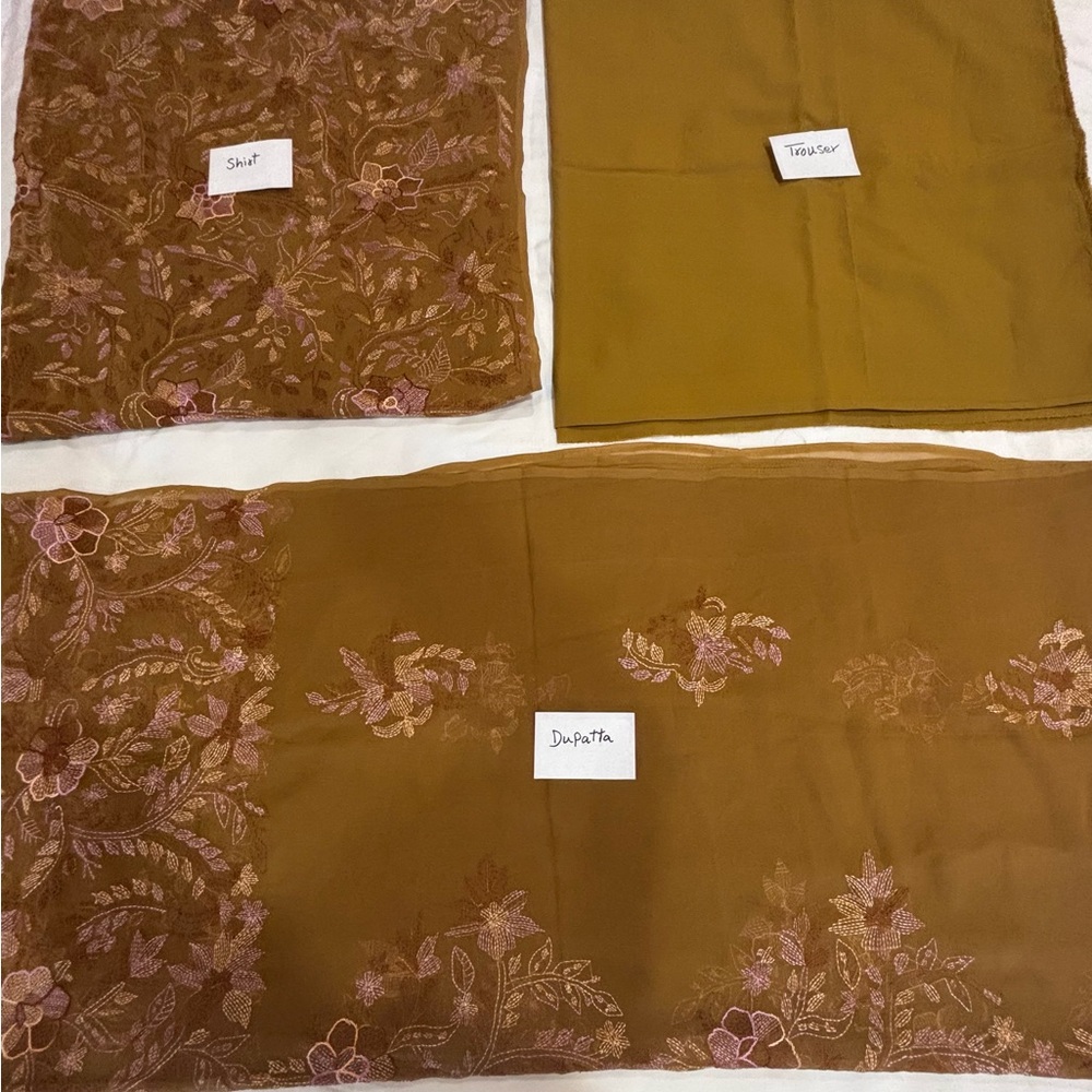 Pakistani/Indian dress hand made embroidery